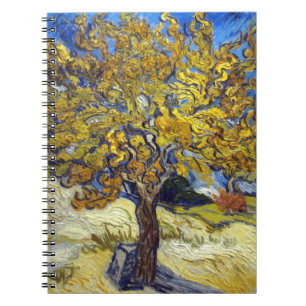 Van Gogh Mulberry Tree Impressionism Art Notebook