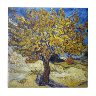 Van Gogh Mulberry Tree Masterpiece Art Tile