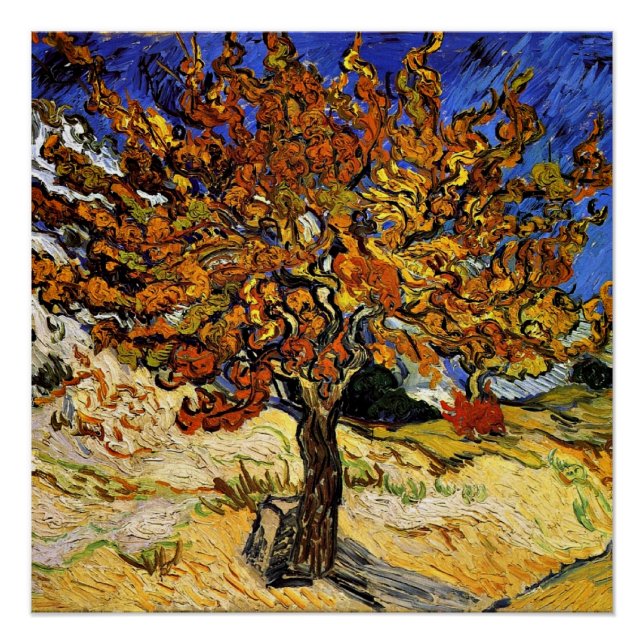 Van Gogh - Mulberry Tree, Poster (Front)