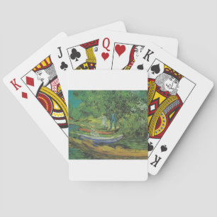 Van Gogh Nature Boat Lake Destiny Playing Cards