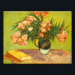 Van Gogh Oleanders Print<br><div class="desc">Van Gogh Oleanders print. Oil painting on canvas from 1888. Vincent Van Gogh stands as on of Western art’s great still life flower painters. Oleanders is one of Van Gogh’s most beautiful flower paintings, featuring a bouquet of oleanders in a small navy vase with bronze handle. The oleander blossoms are...</div>