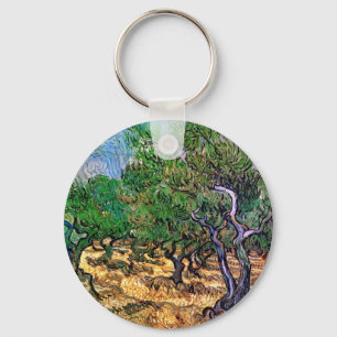 Van Gogh - Olive Grove Key Ring