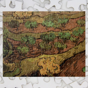 Van Gogh Olive Trees Against a Slope of a Hill Jigsaw Puzzle
