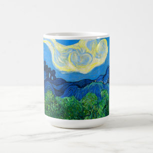 Van Gogh Olive Trees in a Mountainous Landscape Coffee Mug