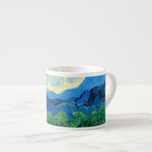 Van Gogh Olive Trees in a Mountainous Landscape Espresso Cup