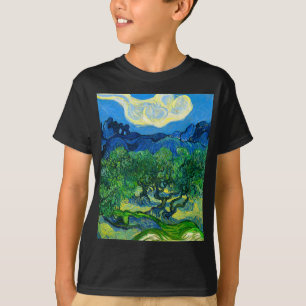 Van Gogh Olive Trees in a Mountainous Landscape T-Shirt