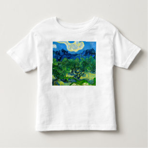 Van Gogh Olive Trees in a Mountainous Landscape Toddler T-Shirt