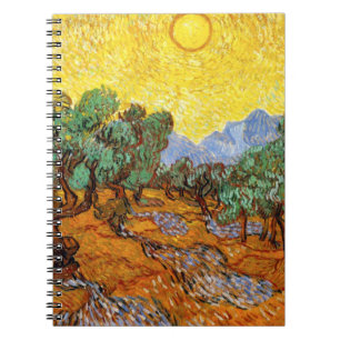 Van Gogh Olive Trees Notebook