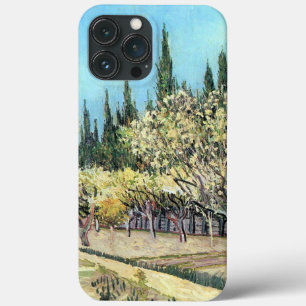 Van Gogh Orchard in Blossom, Bordered by Cypresses iPhone 13 Pro Max Case