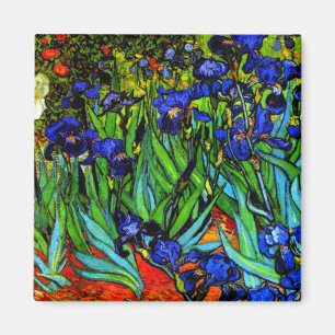 Van Gogh painting, Irises, Magnet