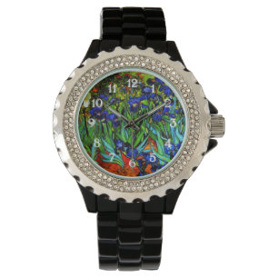 Van Gogh painting, Irises, Watch