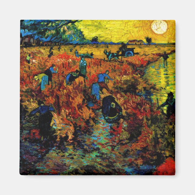 Van Gogh Painting Magnet (Front)