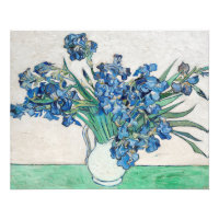Van Gogh Painting of Irises from (1890)