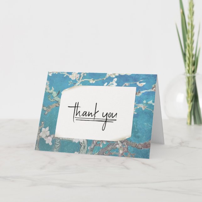 Van Gogh Painting Thank You  Card (Front)