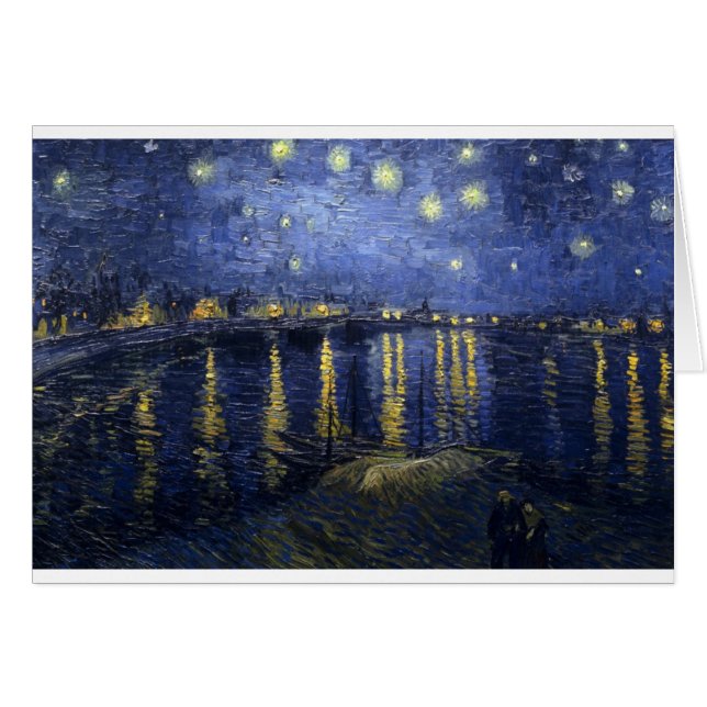Van Gogh Paintings: Starry Night Van Gogh Rhone (Front Horizontal)