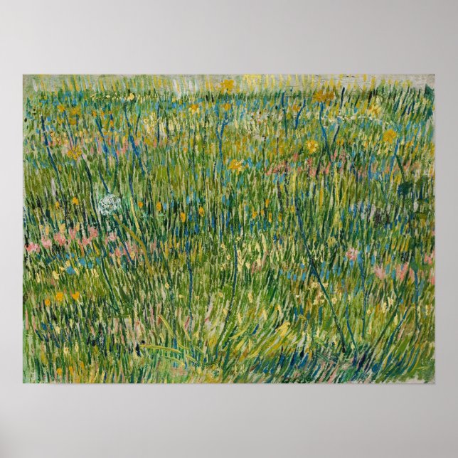 Van Gogh - Patch Of Grass Poster (Front)