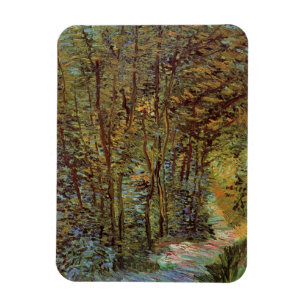 Van Gogh Path in the Woods, Vintage Fine Art Magnet