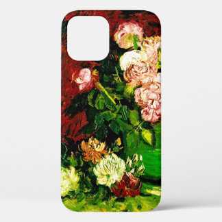 Van Gogh Peonies and Roses iPhone 12 Case