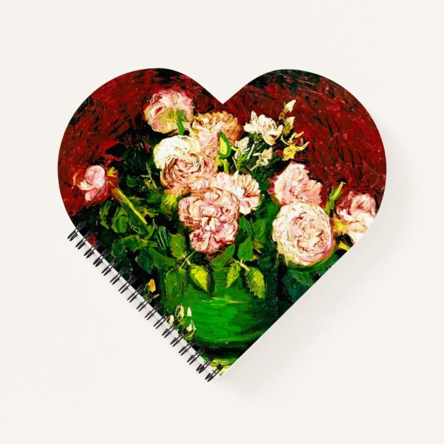 Van Gogh Peonies and Roses Notebook (Front)