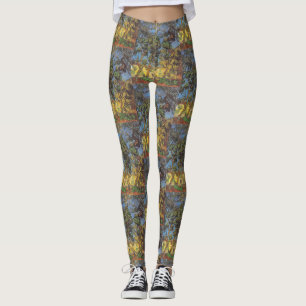 Van Gogh Pine Trees - Classic Garden Art Leggings