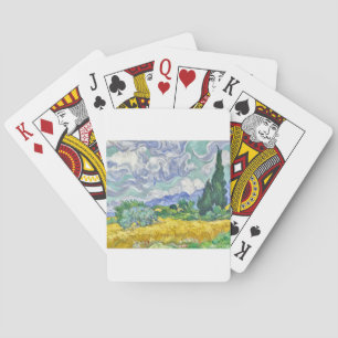 Van gogh playing cards