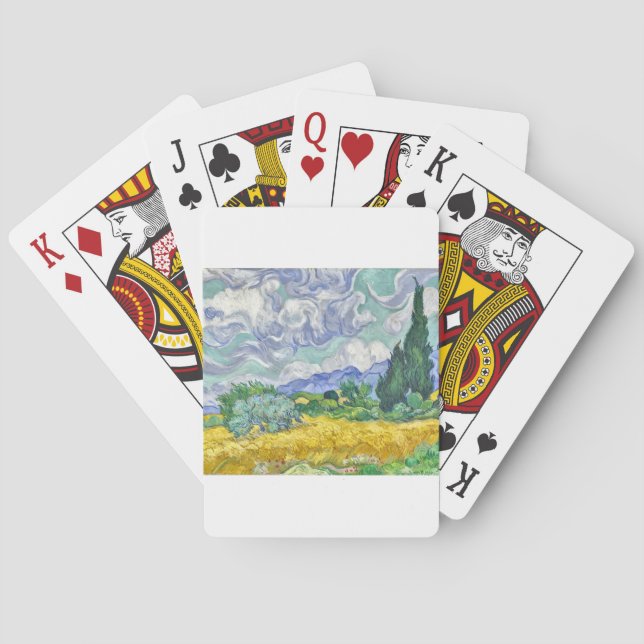 Van gogh playing cards (Back)
