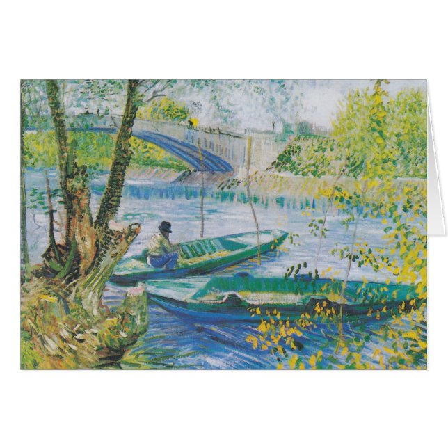Van Gogh: Pont de Clichy (blank inside) (Front Horizontal)