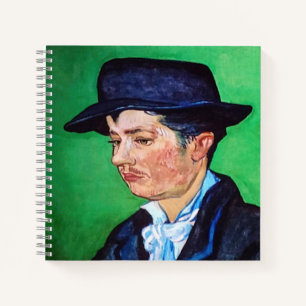 Van Gogh Portrait of Armand Roulin Notebook