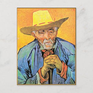 Van Gogh - Portrait of Patience Escalier, 1888 Postcard
