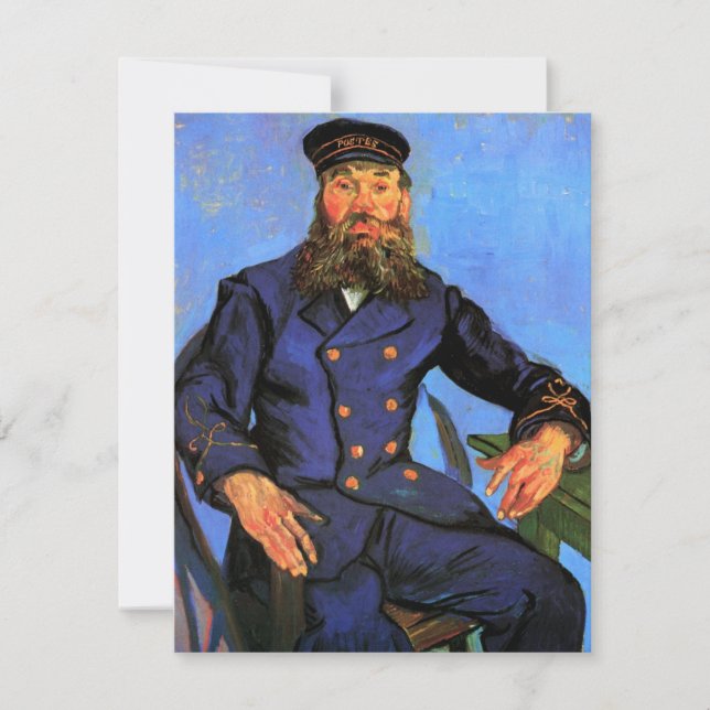 Van Gogh, Portrait of the Postman Joseph Roulin (Front)