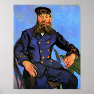 Van Gogh, Portrait of the Postman Joseph Roulin Poster