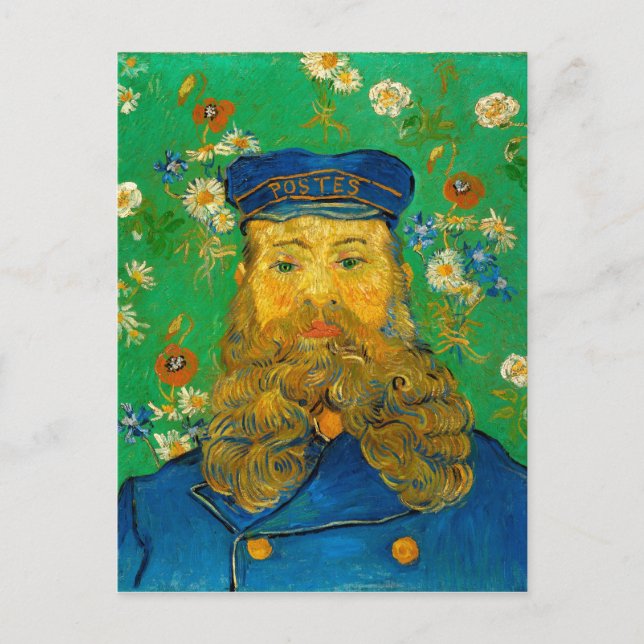 Van Gogh Portrait Postman Joseph Roulin (F439) Postcard (Front)