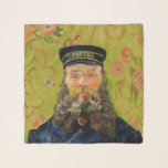 Van Gogh Postman. Portrait impressionism art Scarf<br><div class="desc">Van Gogh "The Postman (Joseph Roulin)" scarf.</div>