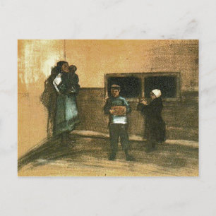 Van Gogh Public Soup Kitchen Fine Art Postcard