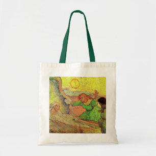 Van Gogh; Raising of Lazarus, Vintage Religion Tote Bag