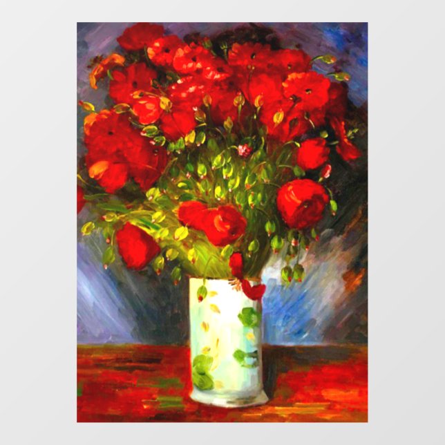 Van Gogh Red Poppies (Sheet)