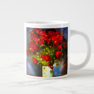 Van Gogh Red Poppies Large Coffee Mug