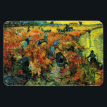 Van Gogh Red Vineyards at Arles Magnet<br><div class="desc">Vincent Van Gogh Red Vineyards at Arles magnet. Oil painting on canvas completed in 1888. Red Vineyards at Arles stands as one of Vincent van Gogh’s finest landscape paintings. A vibrant depiction of the French countryside, the provocative use of red and yellow adds a sense of vigour to the vineyard...</div>