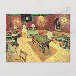 Van Gogh Restaurant Sports Bar Opening Invitation Postcard