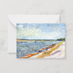 Van Gogh - River Landscape Card