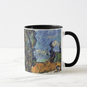 Van Gogh - Road With Cypresses Mug
