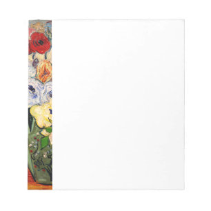 Van Gogh Roses and Anemones Notepad