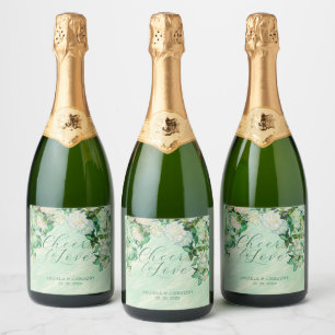 Van Gogh Roses Wine Label Sparkling Wine Labe