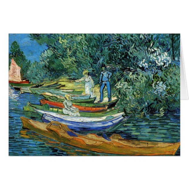 Van Gogh Rowing Boats on the Banks of the Oise (Front Horizontal)