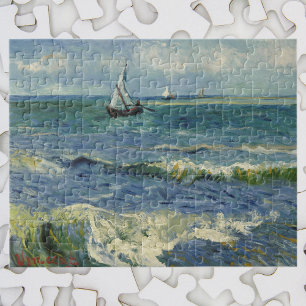 Van Gogh Seascape at Saintes Maries de la Mer Jigsaw Puzzle