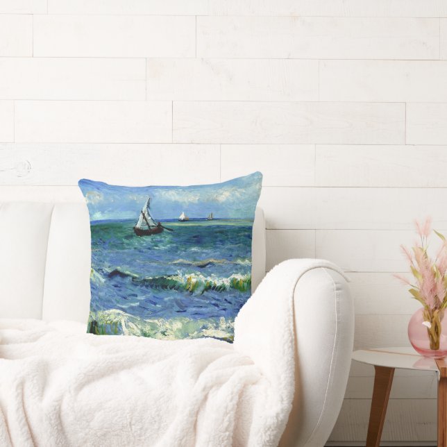 Van Gogh - Seascape  Cushion (Couch)