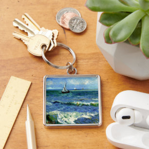 Van Gogh - Seascape Key Ring