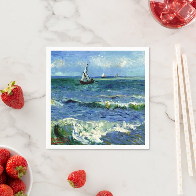 Van Gogh - Seascape Napkin (Insitu)