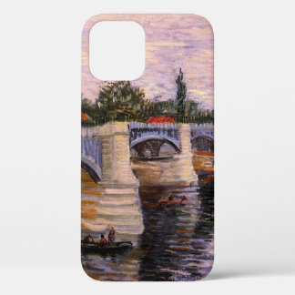 Van Gogh Seine River with Pont del Grande Jette iPhone 12 Case