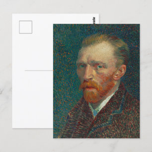 Van Gogh Self Portrait 1887 Postcard